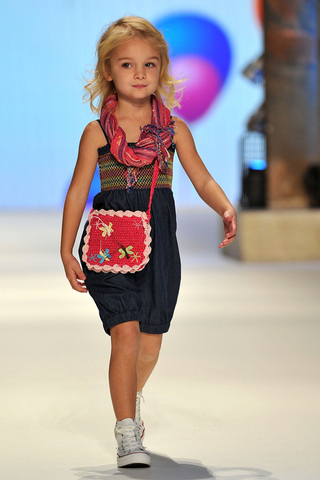 Illustration for article titled Adorable Child Fashion Show Fraught With Inner Grown-Up Conflicts